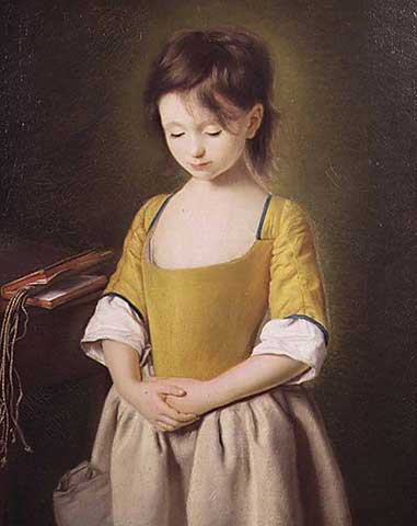 Pietro Antonio Rotari Portrait of a Young Girl